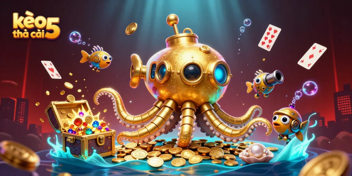Engage with kèo nhà cái 5 by exploring dynamic underwater elements in a vibrant digital casino scene.